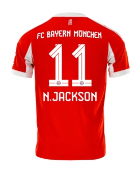 Billige Fotballdrakt Bayern Munich Nicolas Jackson #11 Replika Hjemmedrakt 2025-26 Kortermet Billige Fotballdrakt Bayern Munich Nicolas Jackson #11 Replika Hjemmedrakt 2025-26 Kortermet